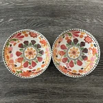 Vintage Threshold Melamine Bowls 8 Large Colorful Floral Mosaic Boho Set Of 2. Fixed Price $19.96.