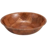 Winco WWB-10 Wooden Woven Salad Bowl, 10-INCH, Brown. Fixed Price $9.50.