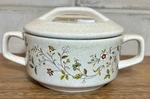 Vintage Lenox Temperware Merriment Sugar Bowl With Lid. Fixed Price $14.00.