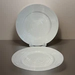 Portmeirion Sophie Conran Dinner Plates Set Of White Large 12.5 Inch - New. Fixed Price $39.99.