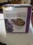 Vollrath 46585 Angled Double Wall Serving Bowl Stainless Steel 1.9 Quarts. Fixed Price $24.00.
