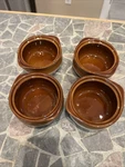 Set Of Vintage Rego Ceramic French Onion Soup Chili Bowls C067-27 China 4X. Fixed Price $29.97.