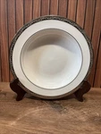 Lenox Landmark Platinum Bone China Rim Soup / Pasta Bowl 9" Usa - Mint. Fixed Price $22.49.