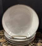 Ikea Of Sweden Stoneware Set 4 Pasta Bowls 8 Inch Grayish Brown 21963. Fixed Price $39.99.