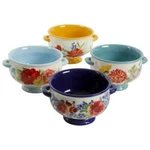 Pioneer Woman Soup Bowl Floral Medley 20OZ Stoneware Yellow Blue Green *u Pick. Fixed Price $15.99.