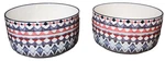 Signature Housewares Colorful Bowls 5X3 Inch Soup Cereal Decorative Set Of Two. Fixed Price $23.09.