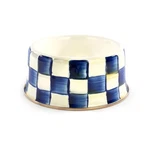 Mackenzie Childs Royal Check Unused Medium Pet Dish. Fixed Price $65.00.