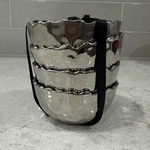 Set Of 4 Silver Coast Baroque Collection X2 Appetizer Tidbit Snack Dip Bowls. Fixed Price $29.99.