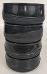 Lot Of 4 Aladdin Temp Rite Gray Bowls Allure Usa Camping Hiking 8OZ. Fixed Price $18.99.