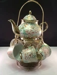 20 Pc Tea Set Cup Saucer W Rack Spoon Many To Choose From You Pick. Fixed Price $42.99.
