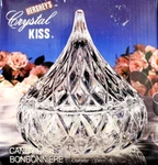 Vtg 1999 Candy Dish Jonal Trinket Diamond Cut Hersheys Crystal Kisses Nos. Fixed Price $16.95.