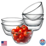 Nutriups Pack 16OZ Small Glass Bowls Set Cereal For Oatmeal, Ice. Fixed Price $39.25.