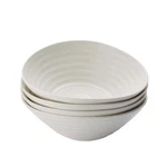 Sophie Conran For Portmeirion - White Cereal Bowls 19CM (set Of 4). Fixed Price $69.36.