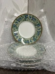 Christopher Stuart HK218 Chambord 6 Grape Leaf Saucer Plates (4PCS). Fixed Price $19.99.