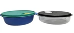 Tupperware Microwavable Divided Bowls Vented Lids 4521A, 3702A, 3859A, 2649A. Fixed Price $12.75.