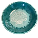 Certified International Daphne Brissonnet Aqua Treasure Melamine Lg Serving Bowl. Fixed Price $34.95.