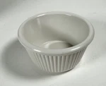 12-PACK Carlisle Melamine Ramekin 4OZ Fluted Break-resistant Sauce Cup S287 Bone. Fixed Price $22.99.