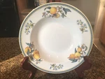 Wedgwood Citrons Rimmed Soup Bowl Excellent Condition. Fixed Price $59.99.