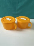 Tupperware Crystalwave Plus Soup Mug Microwavable 2 Cup / 500ML Set Of New. Fixed Price $32.99.