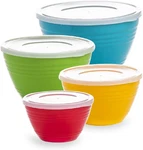 Mixing Set With Lids Versatile Plastic For Kitchen. Fixed Price $30.78.