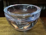 3.75"X6" Badash Penelope Pink Bowl Handmade Crystal Poland. Fixed Price $59.95.