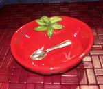 So Salsified Mud Pie Salsa Bowl W/spoon From My Head Toes. Fixed Price $23.00.