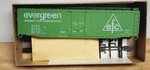 Evergreen Railroad 50' Single Plug Door Boxcar 2503 Athearn 5272 Kit. Fixed Price $9.99.