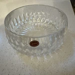 Vintage Gorham "althea Cut" Heavy Leaded Crystal Centerpiece Serving Bowl 8". Fixed Price $12.50.
