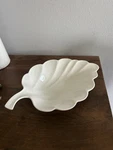 Leaf Dish Martha Stewart Collection Macy's Design Bowl Whiteware 10IN. Fixed Price $23.99.