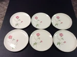 Set Of Homer Laughlin HLC3656 9-1/2 Inch Diameter Luncheon Plates (good). Fixed Price $14.20.