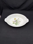 Noritake Gourmet Garden Oval Serving Bowl 7940/11 Floral Euc. Fixed Price $22.98.