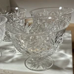 Godinger Shannon Crystal Dublin Ice Cream Bowls Set Of Four Slovakia. Fixed Price $39.99.