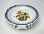 Mikasa Country Club 4-PIECE Garden Treasures Salad Plates 8. Fixed Price $29.99.