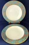 Lenox Fine China Gilded Tapestry Rimmed Soup/pasta Bowls - Set Of 2. Fixed Price $99.99.