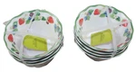 Primrose Vintage Berries Melamine 4.5" Mini Dessert Appetizer Bowls Set Of 8 Nwt. Fixed Price $35.95.