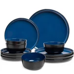 Zarocrus Melamine Dinnerware Sets, 12 Pcs Unbreakable Plates And Bowls Set, O.... Fixed Price $64.62.