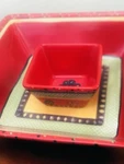 Tabletops Gallery Rumba Earthenware Chip & Dip 2 Bowl Set - Southwestern Design. Fixed Price $59.00.