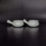 Sur La Table French Onion Soup Bowls Crocks Handles 10OZ Stoneware Set Of 2. Fixed Price $14.62.