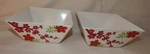 2 Bed Bath & Beyond Melamine Cherry Blossom Square 6" Bowls. Fixed Price $15.00.