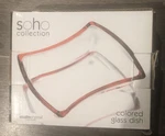 Studio Crystal New In Box Soho Collection Colored Glass Dish Trim Beautiful. Fixed Price $7.25.
