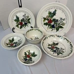 Portmeirion Holly & Ivy Open Stock Dinner Salad Rice Rimmed Pasta Coupe Bowl. Fixed Price $22.96.