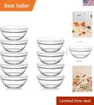 5.5 Inch Glass Soup Set, 20 Oz Cereal Bowls, For .... Fixed Price $31.62.
