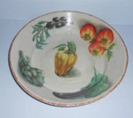William Sonoma Jardin Potager Large Vegetable Pasta Bowl 14 1/2" Italy. Fixed Price $45.00.