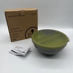 Pampered Chef Salad Cutting Bowl Set 100086 Green. Fixed Price $9.99.