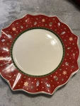 New Villeroy And Bosch Toy Delight 11 Inch Platter/plate Original Box. Fixed Price $25.00.
