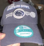 New Era Penn State Nittany Lions Pinstripe Bowl Adjustable 9FORTY Cap Blue Gray. Fixed Price $19.99.