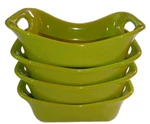 Rachel Ray Stoneware 12 Oz. Ramekins - Small Lime Green Microwave & Oven Safe. Fixed Price $24.95.