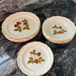 10 Piece Mikasa Strawberry Festival 4 Dinner 2 Salad Bowl Set Japan Eb 801. Fixed Price $78.75.