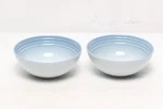 Le Creuset Of 2 Vancouver Coastal Blue Cereal Bowls Second Choix. Fixed Price $46.80.