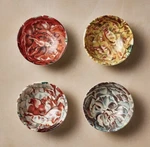 John Derian For Target - 4PC Fall Stoneware Condiment Dish Set Floral Nib!. Fixed Price $35.00.